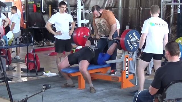 Евгений Глазьев жим лежа в экипировке 267,5кг смотреть онлайн
