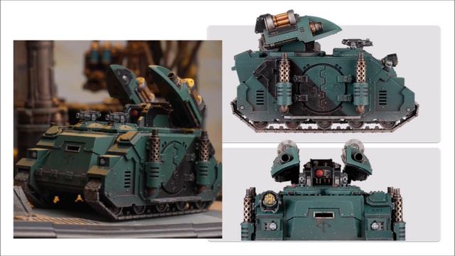 New Space Marine Tank! Whirlwind Scorpius finally in Plastic смотреть онлайн