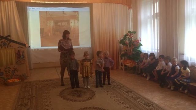 Осень в гости к нам пришла - младшая группа детского сада "Светлячок", г.Щелково, 2016г смотреть онлайн