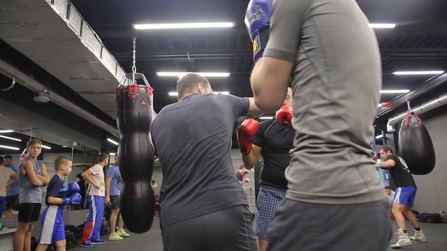 Мастер-класс по боксу от Евгения Шведенко. смотреть онлайн