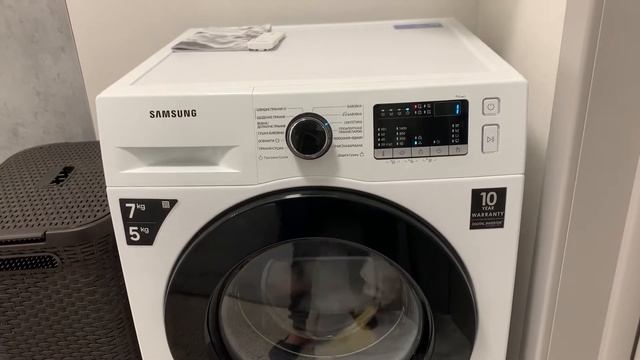 Стиральная машина Samsung WD70T4047CE/UA Стирка с сушкой (9/9) смотреть онлайн