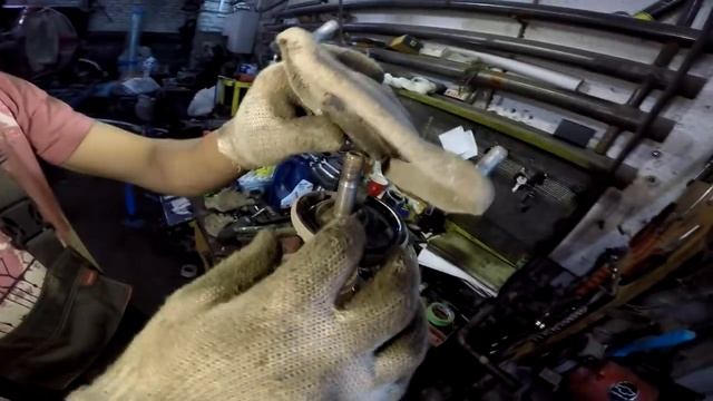 Замена передних амортизаторов DATSUN смотреть онлайн