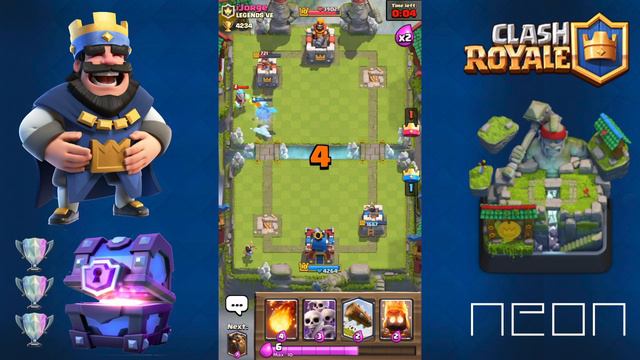 CLASH ROYALE | NEW KING TOWER DESIGN! | Clash Royale (RED) UPDATE! смотреть онлайн
