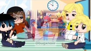 Реакция Леди Баг И Супер Кот на тт//KITE