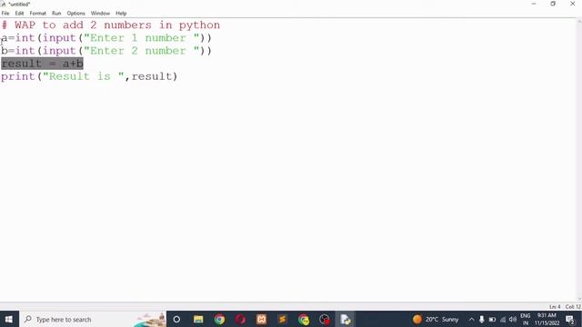 Run First program on Python IDLE | #BCA #BTech #MCA #python #TceEducation смотреть онлайн