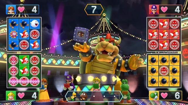 Mario Party 10 (Wii U) - Bowser's Bogus Bingo (Minigame) смотреть онлайн