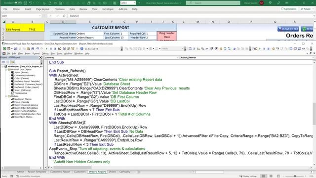 How To Create A Dynamic Report In Excel From Any Table In ONE CLICK + FREE DOWNLOAD смотреть онлайн