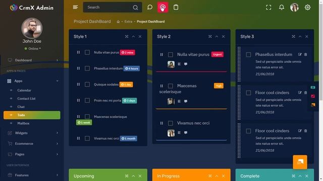 e Commerce Dashboard Bootstrap 5 Admin Panel with LTR Dark Theme смотреть онлайн