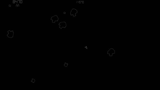 Asteroids PC - Gameplay смотреть онлайн