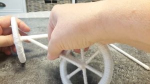 DIY  ПОДАРОЧНЫИ ВЕЛОСИПЕД ИЗ КАРТОНА И ВЕРЕВКИ...DIY GIFT BIKE...