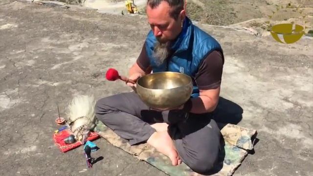 Шаманская практика с поющей чашей "Як союзник в Верхнем Мире" в месте Силы Muktinath Mustang, 380 смотреть онлайн