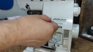 Оверлок Jaguar делает пропуски, регулировка петлителей
