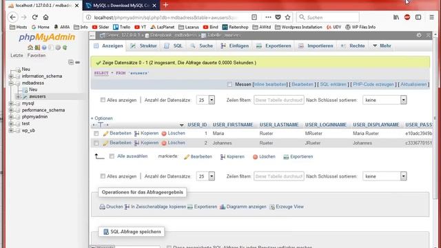 Adressbuch mit MySQL DB umwandeln #8 смотреть онлайн