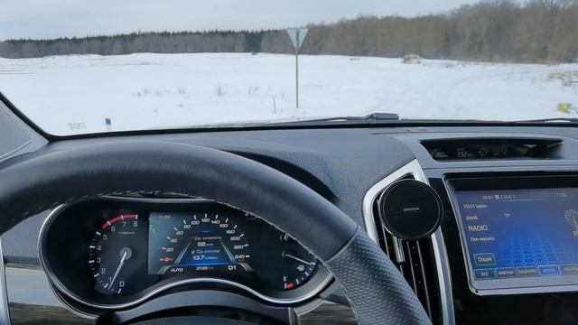 Разгон до 100 км/ч Haval H9. Сток! смотреть онлайн