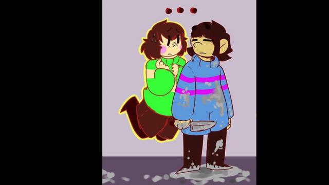 Undertale [RUS]. Шутка Азриэля над Чарой!// Ты ужасный человек.// Супер острый перец для Чары// смотреть онлайн