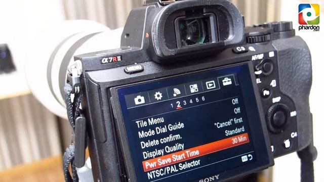 SONY FOTOĞRAF MAKİNELERİNDE PİL TASARRUFU NASIL YAPILIR - Battery Save In Sony Camera