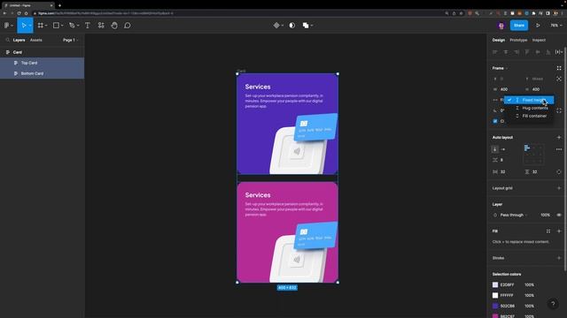 Create an Animated Card Grid in 10 Min | Figma Tutorial смотреть онлайн