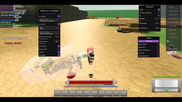 ROBLOX Era of Althea Autofarm Script (WORKING!) смотреть онлайн