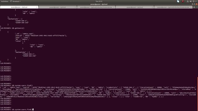 How to show all users of all databases in mongodb смотреть онлайн