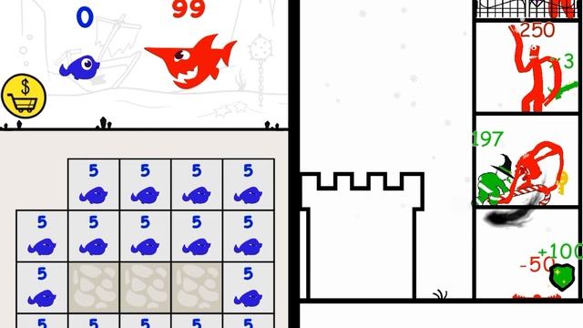 Fish Hero: Mighty Tower Wars Vs Stick Hero: Battle Tower (Beta) #2 смотреть онлайн