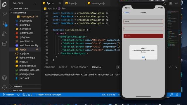 Power React-Native Milestone 3 смотреть онлайн