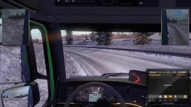 ETS 2 Мультиплеер(небольшая нарезка) смотреть онлайн