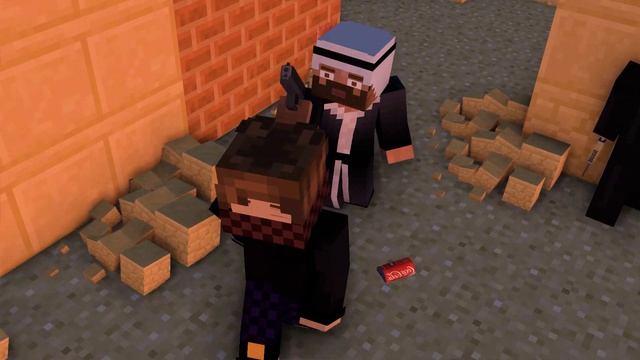 LONE SURVIVOR - Action Minecraft FIRST PERSON WAR ANIMATION смотреть онлайн