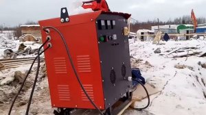 Прогрев бетона,проводом ПНСВ и трансформатором ТСДЗ 80-0,38 В.