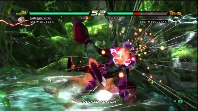 Tekken 6 Online Ranked Match Session 23 - Lars - [HD] смотреть онлайн