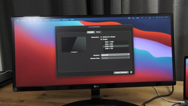 Using Ultrawide Displays with Apple Silicon M1 Macs смотреть онлайн
