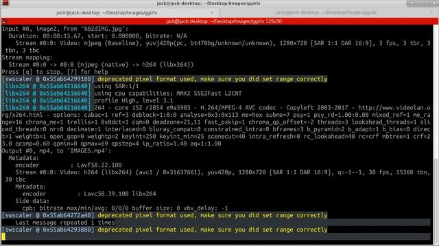 Convert Images to Video Using FFmpeg part 1 of 2 смотреть онлайн