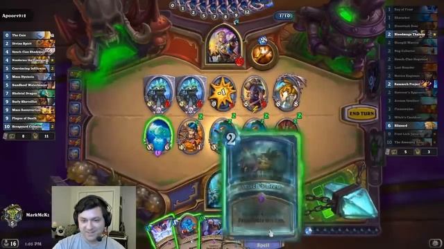 RIDICULOUS Clown Fiesta Game! Infinite Damage Witch's Brew OTK Mage! | Hearthstone смотреть онлайн