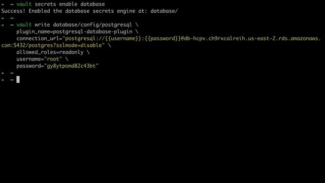 HCP Vault: Dynamic Database Secrets смотреть онлайн
