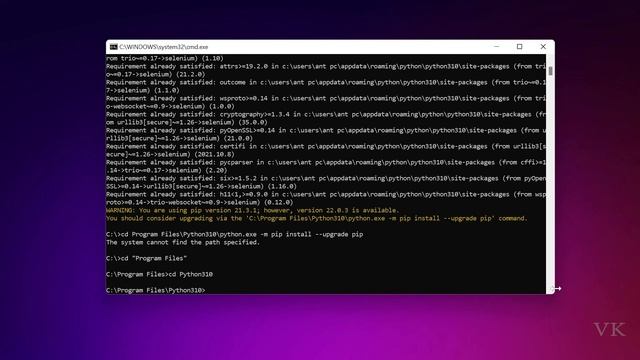How to Upgrade Selenium Python pip in Windows PC - Command Prompt смотреть онлайн