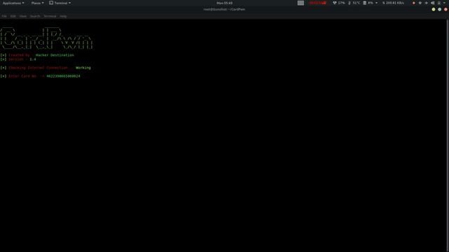 CardPwn || Breached Credit Card || OSINT Tool смотреть онлайн