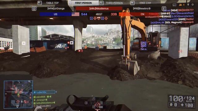 Over Your Shoulder - Nikodiemus - Battlefield 4 Spectator Commentary