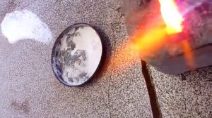 Пайка твердосплавной пластины на резец