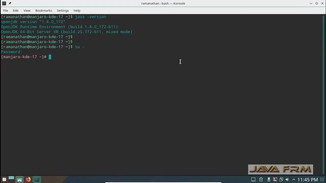 Oracle JDK 1.7 Installation on Manjaro Linux 17.1 смотреть онлайн