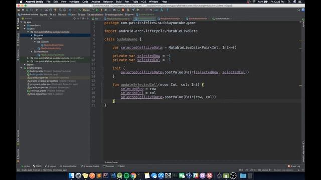 Android Sudoku Tutorial in Kotlin #3 - Game Backend with ViewModel/LiveData смотреть онлайн