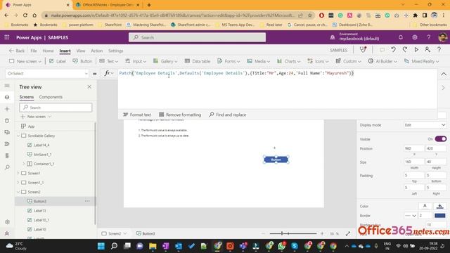 Named Formulas In PowerApps And It's Advantages смотреть онлайн