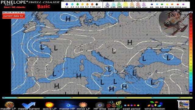 Penelope Swell Chaser - Surf Forecast Mediterranean - NE Atlantic смотреть онлайн