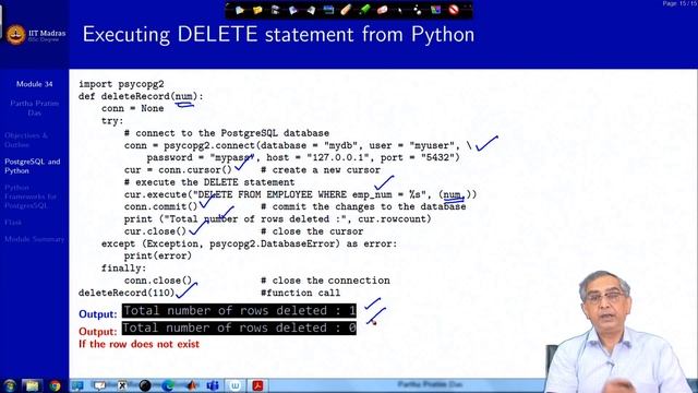 Application Design and Development/4: Python and PostgreSQL смотреть онлайн