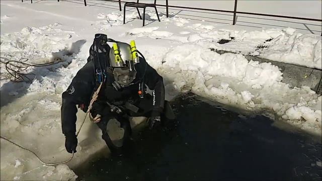 Технические работы к подготовке спорт зоны для рыбалки по открытой воде. Клёвое место, Лосинка. смотреть онлайн