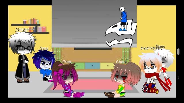 Реакция персонажей андертейла на Glichtale S1 EP4 "Твой лучший друг"/Gacha Club/ смотреть онлайн