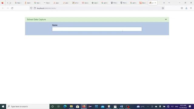 Jsf Acasol Web Version School Data Capture Video2 смотреть онлайн