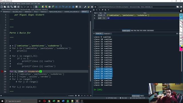5. ► Bucles en Python ? « Curso de Python 3 » - Bucle FOR ➿ смотреть онлайн