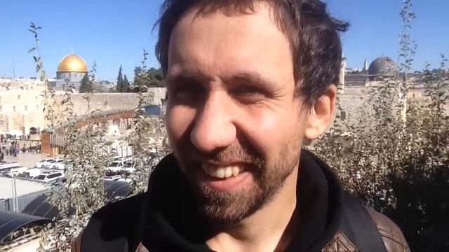 Стена плача , камень основания и мечеть Аль Акса