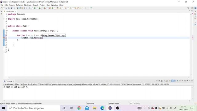 Java Formatter | Java Tutorial für Fortgeschrittene смотреть онлайн