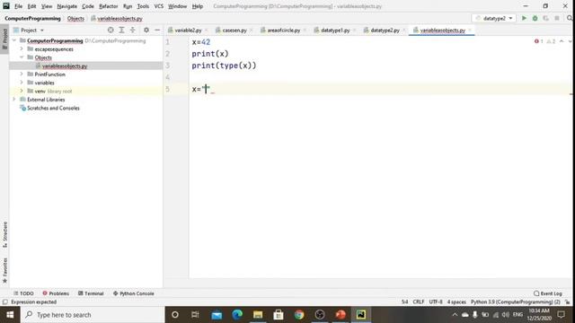 Python variables are references to Objects смотреть онлайн