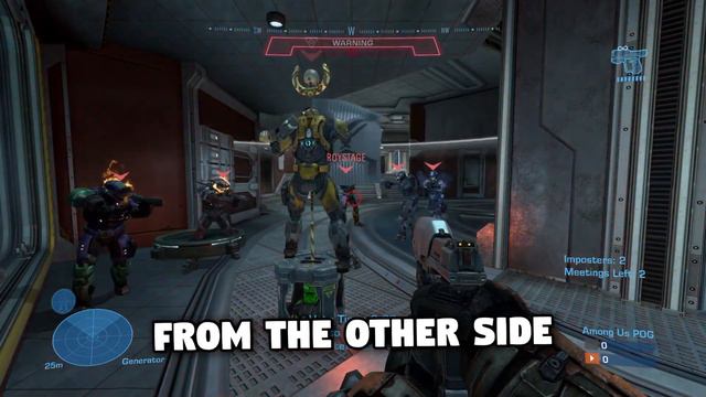 I played Among Us in Halo Reach... смотреть онлайн